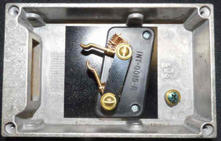 INTERLOCK, SWITCH, TYPE 'MO', RH GAL # INT-1-1RH