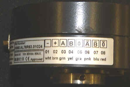 ENCODER, INDUSTRIAL ENCODER, 1 HOLLOW SHAFT IH950AL76R6301024