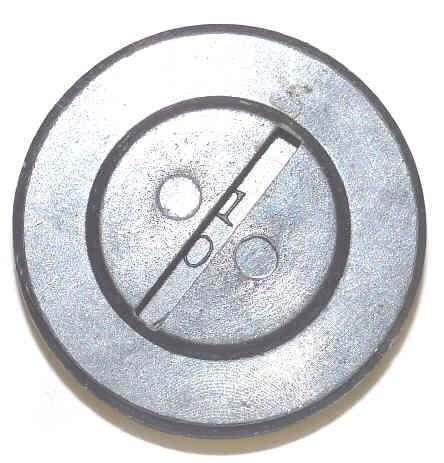 CAP, THREADED, MALE FOR 3/4 X 3/8 EXCITER BRUSH HOLDER
