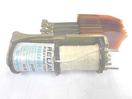 RELAY, TELEPHONE TYPE, 3M/2B, HAUGHTON # 33-1097-004 WITH COIL 44-1032-006