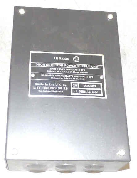 POWER SUPPLY, SEE DATA PLATE, LIFT TECHNOLOGIES # 9948C3