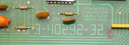 BOARD, CIRCUIT, INTERFACE, LEVLEING, SAM/GAM HAUGHTON # 3-40292-32