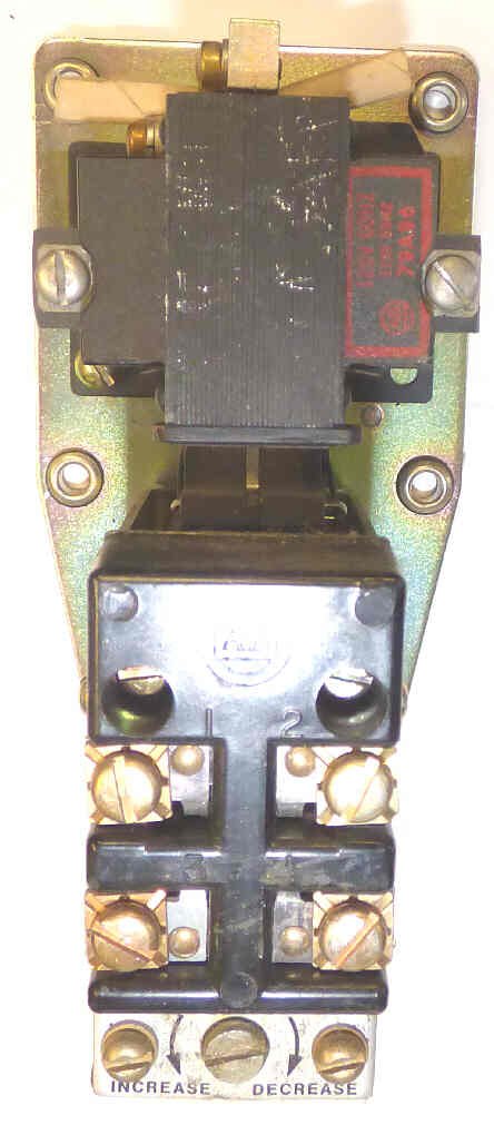 TIMER, PNEUMATIC, DELAY, ADJUSTABLE, 120 VAC COIL ALLEN BRADLEY # 849A-ZOD24