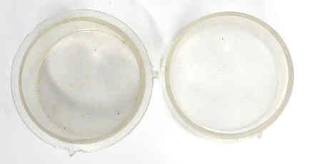 CAP, BUTTON, CLEAR, 7/8 DIAMETER, USED WITH A-B11/11B ARMOR # 10431-01