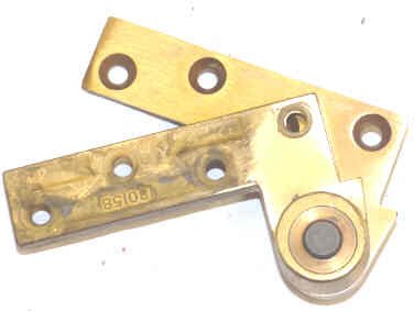 PIVOT, TOP, RH/LH BRASS, # 20 DOOR CHECK RIXSON # US3
