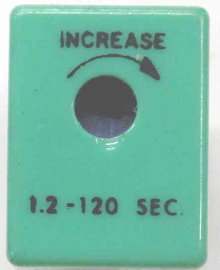 TIMER, ICE CUBE BASE, 2-120 SECONDS, 120VAC SERGE # 655-12-F5A1