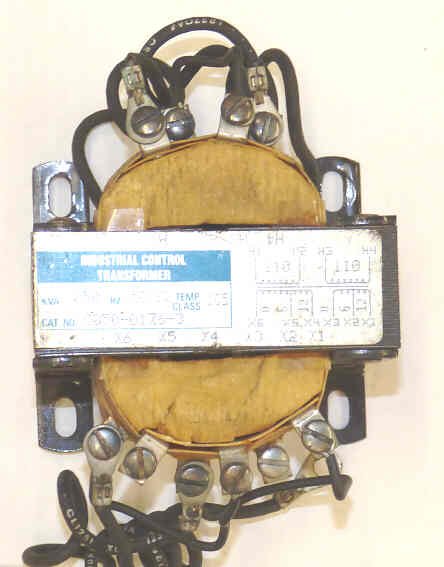 TRANSFORMER, .50 KVA, 110 PRIMARY 6-12 VOLT SECONDARY ICT # C050-0176-3