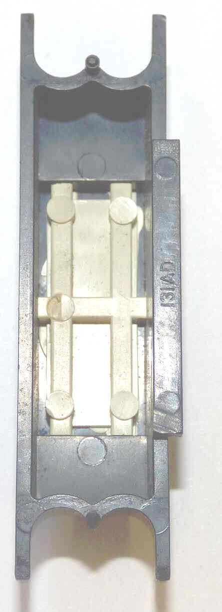 SPACER, .625 WIDE, BLACK, WITH BRAILLE, MARKED # 4 DOVER # 9893714