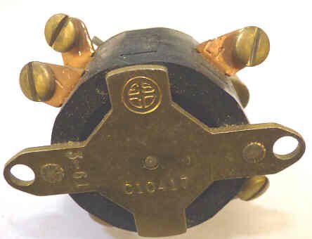 SWITCH, ROTARY, 4 STACK, 6 CONTACT, 2 POSITION, SPRING RETURN, MARKED C10417