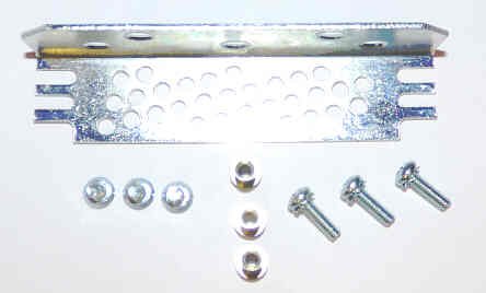 GIB, DOOR, WITH CHASSIS AND HARDWARE, 1/2 WIDE WHITE NYLUBE # DL-3 1/2