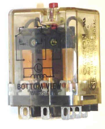 RELAY, 3PDT, 110 VDC, 11 PIN KUP BASE, PAYNE # K8275