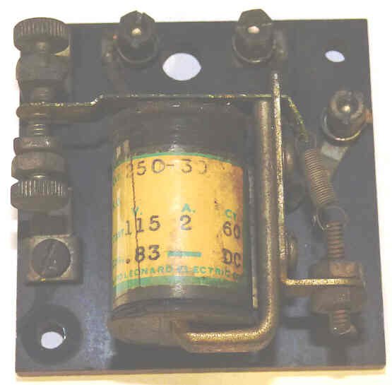 RELAY, SENSING, SPDT, 115 VAC, 2 AMP WARD LEONARD # 250-30