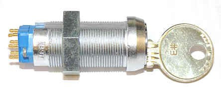 SWITCH, KEYED, MEDEC0, KEY # 3 VANDAL RESISTANT, THYSSENKRUPP