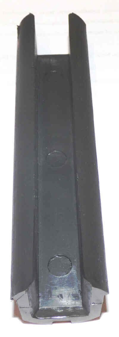 INSERT, CAR SHOE, NYLATRON, ROUNDED BACK, 5 1/2 OVERALL, ELPRO # DSG
