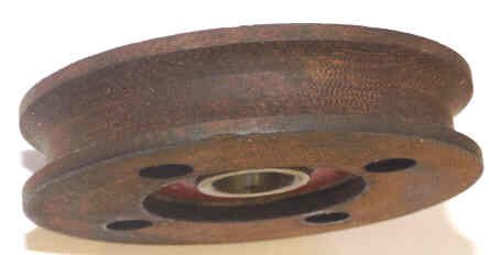 ROLLER, HANGER, FIBER, 3.375 X .750, .669 BEARING BORE STALEY # 13013-2A