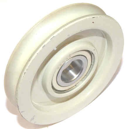 ROLLER, HANGER, METALLIC, 3.375 X .750, .669 BEARING BORE STALEY # 13029-2A
