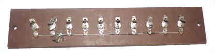 BOARD, MINIATURE LAMP, POSITION INDICATOR, AS SHOWN