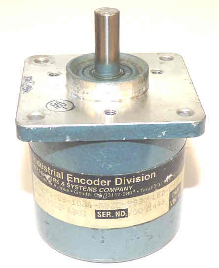 ENCODER, BEI # 924-01002-6801 MODEL H25D-F1-SB-1084-ABZC-8330-LED-SM12-S