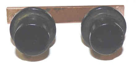 ASSEMBLY, 2 WA-B30 BUTTONS, BLANK, BLACK, AS SHOWN