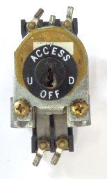 SWITCH, KEYED, ACCESS, KEY GB OTIS # 6410H1