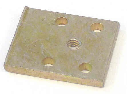BASE, ARMATURE, STEEL, PLATED, O-R1200 RELAYS, PLUG IN, PILE-UP OTIS # 245AL1