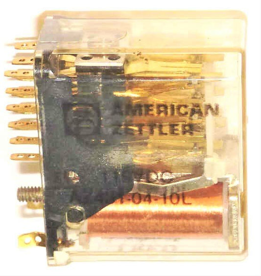 RELAY, MINIATURE, 6PDT, 115 VDC, 900 OHM COIL AMERICAN ZETTLER # AZ431-04-10L