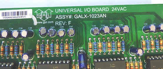 BOARD, CIRCUIT, GALAXY.UNIVERSAL I/O 24 VDC, GAL # GALX-1023AN