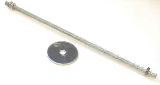 MIRROR, CORNER, TRIANGLE WITH MOUNTING ROD & NUTS