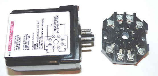 TIMER, 1-100 SECS, O-10 MINS, DPDT, 24-240 VAC ARTISAN FREEDOM10 OCTAL