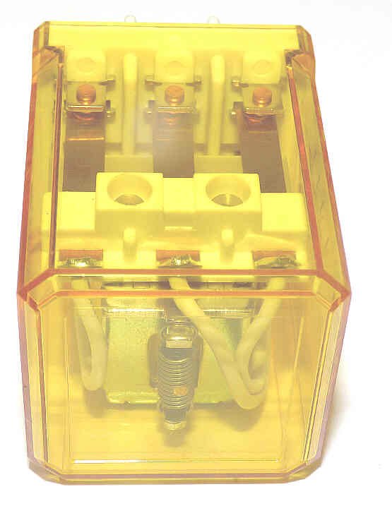 IDEC 3PDT RELAY, KUP BASE, 6 VAC, IDEC # RR3B-U-6VAC