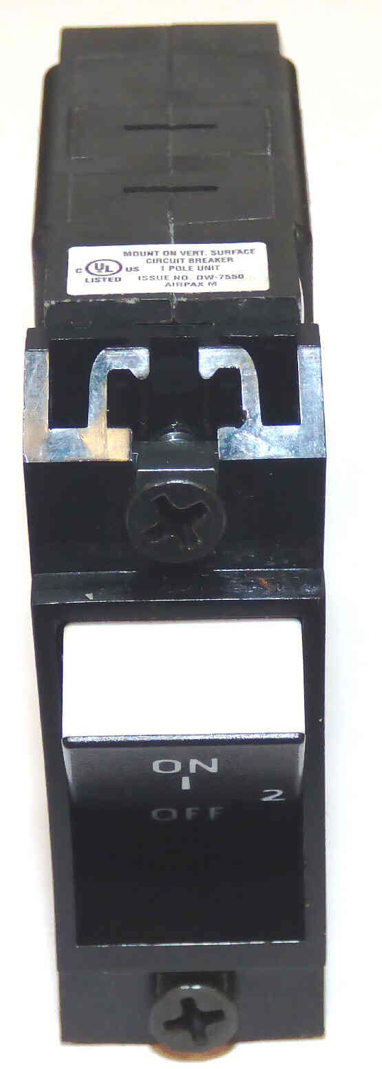 CIRCUIT BREAKER, 250 VOLT, 2 A, ROCKER STYLE, MARKED ON/OFF SENSATA # LEGBX1-1