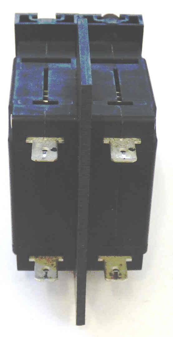 CIRCUIT BREAKER, 250 VOLT, 10 A, ROCKER STYLE, MARKED ON/OFF SENSATA # LEGBX11-1