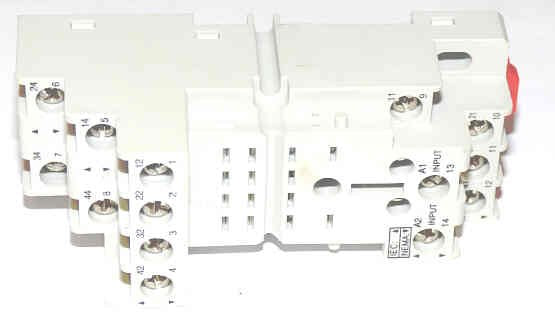 BASE, SOCKET, RELAY, 4PDT, ICE CUBE DAYTON # 1EGP7