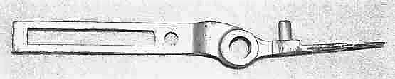 ARM, OPERATING, UB-2E INTERLOCK, RH PEELLE # 035822R
