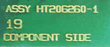 BOARD, CIRCUIT, RESISTOR ASSEMBLY, ELEVONIC CONTROL OTIS # HT206260-1