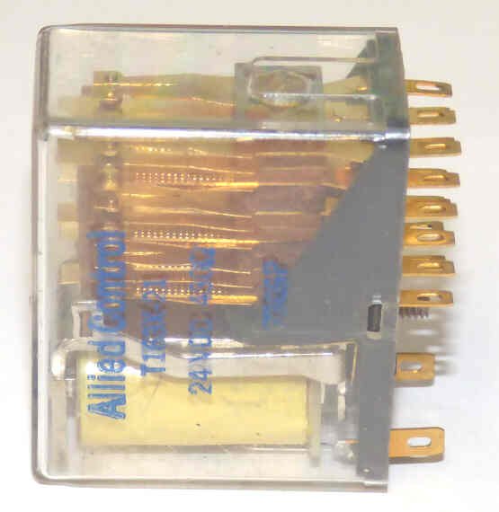 RELAY, 6PDT, 24 VDC ALLIED # 163X 21