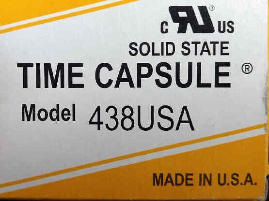 TIMER, ADJUSTABLE, 1-1024 SECONDS,24-240 AC/DC ARTISAN # 438USA