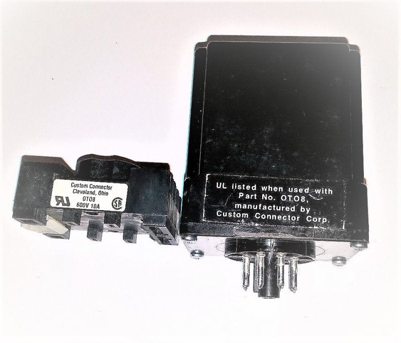 RELAY, REVERSE PHASE, 220-440 VAC, 3 PHASE, 8 PIN OCTAL BASE PART # 201A