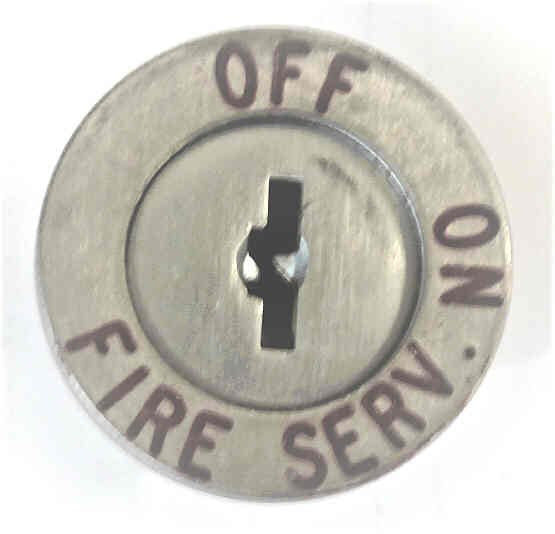SWITCH, MECHANICAL PORTION, FIRE SERVICE, SS, FIRE SERVICE WITH H 341 KEYS