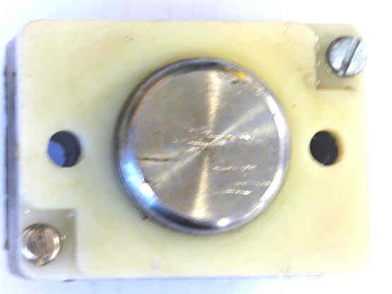BUTTON, MONITOR, NON-ILLUMINATED, SS, BLANK, ROUNDED