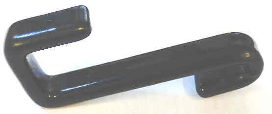 HOOK, PAD, BLACK, PLASTIC, EDGE HANGING, PALMER # 325