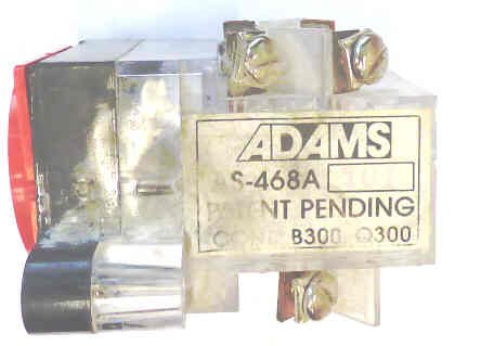 SWITCH, KEYED,BRONZE FINISH, FIRE SERVICE PHASE 2, 2 WD01 KEYS ADAMS # AS468K05