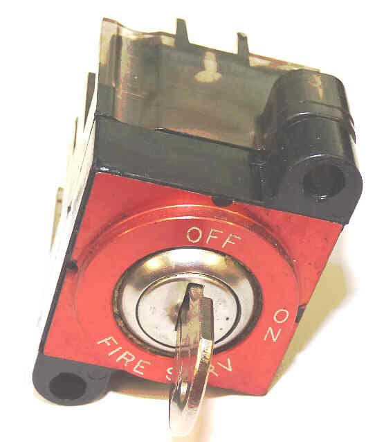SWITCH, KEYED, FIRE SERVICE PHASE 1 WITH 2 WD01 KEYS ADAMS # AS468K14