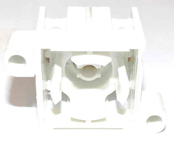 BASE, WHITE, POSITION INDICATOR OR JEWEL WITH LAMP HOLDER ADAMS # AS451D