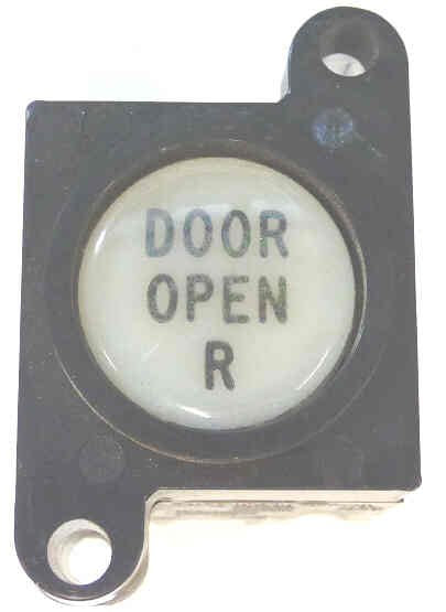 BUTTON, SURVIVOR, CALIFORNIA, MARKED DOOR OPEN REAR ADAMS # ASC452CL-DOR