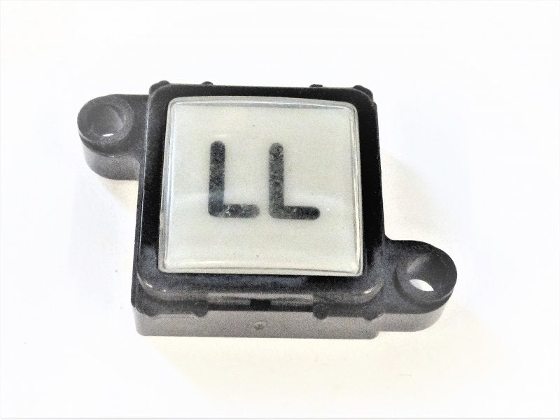BUTTON, CAP, HALO AND ADAPTER. MARKED LL ADAMS # ASA452A-LL