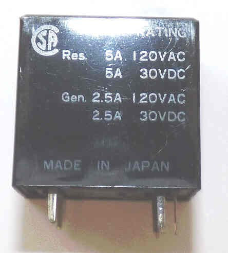 RELAY, ENCLOSED, OBSOLETE, 5 PIN CONNECT IDEC # RCN1V-5BUDC12V