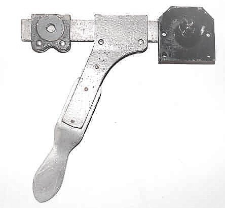 LEVER, CAST ALUMINIUM WITH STEEL BAR & BRACKETS, CLASSIC OTIS