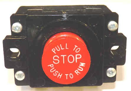 SWITCH, STOP, PUSH.PULL, WESTINGHOUSE # 5211D09H10