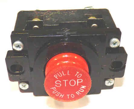 SWITCH, STOP, PUSH.PULL, WESTINGHOUSE # 5211D09H10